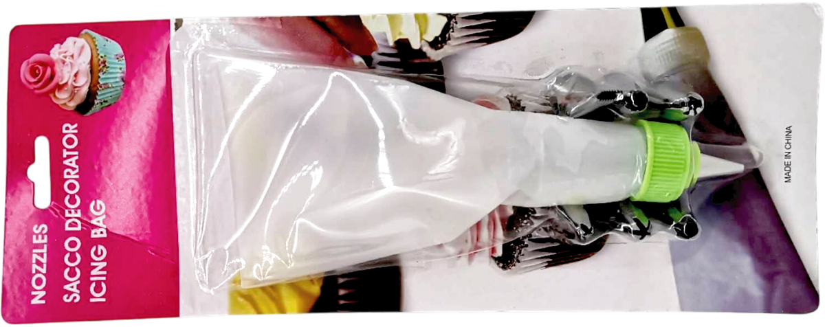Manga pastelera con boquilla